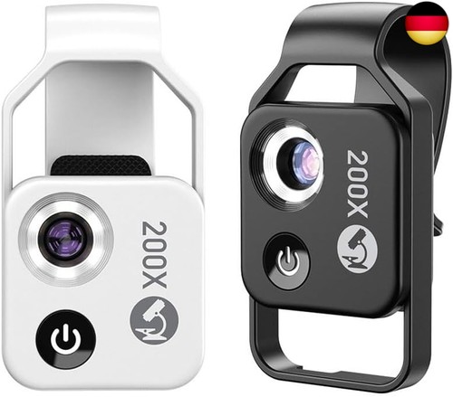200 handy mikroskop objektiv - x, handy-mikroskop-objektiv