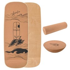 F2 Kork Balance Boards mit