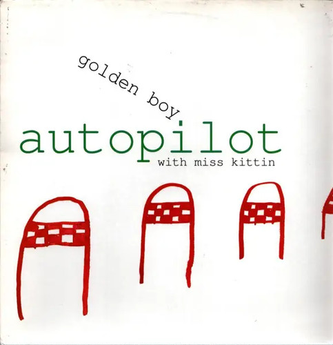 Golden boy with miss - with,