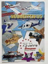 Modellbau Graupner Neuheiten 2005 - Broschüre - 75 Jahre