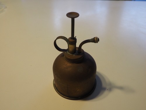 Vintage messing öl kanne - messing,