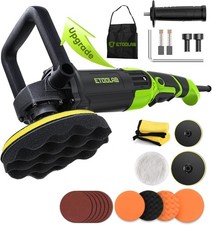 ETOOLAB Poliermaschine 1200W Auto Poliermaschine Set 22 pcs mit Polierteller