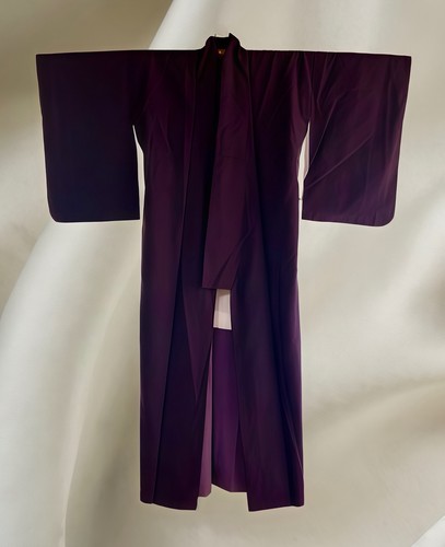 Vintage japanese kimono - japanese, kimono/dark