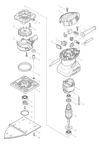 Makita ersatzteile für - ersatzteile,