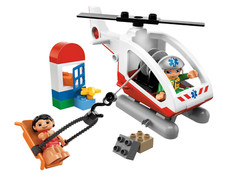 Lego Duplo- 5794  Rettungshubschrauber - gebraucht