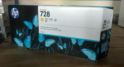 Original 728 tinte - hp, gelb