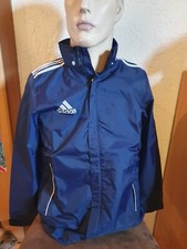 Adidas REGEN Jacke CORE 11 mit ABNEHMBARER Kaputze GR.164 Regenjacke