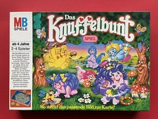 Das KNUFFELBUNT Brett Spiel MB Neu TV Figur 80 Serie Vintage OVP Box 1985 Alt