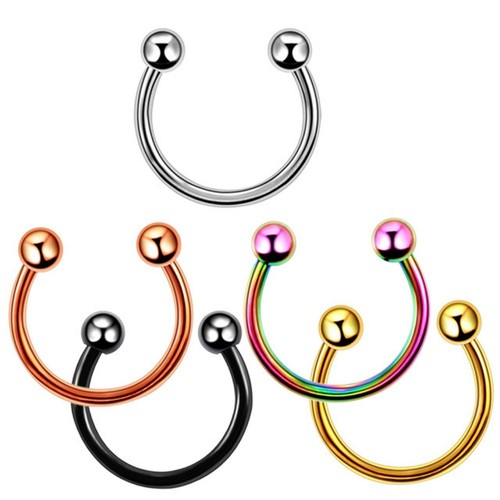 Hufeisen piercing - hufeisen,