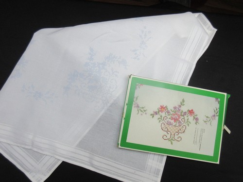 Sticken 2x mitteldecken - 2x,