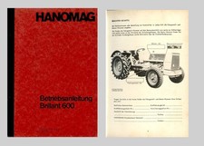 Hanomag Brillant 600 Tractor