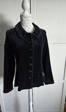 Schwarzer Blazer aus Samt "I'm