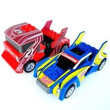 Carrera GO!!! 1:43 Auto Set Build n Race NEU Truck Bahn Ausbau Slotcar Baustein