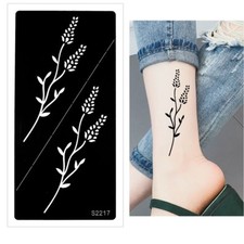 Henna Tattoo Schablone