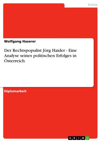 Der rechtspopulist jörg - der,