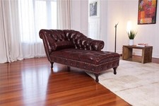 SOFORT LIEFERBAR Chesterfield Leder Chaise Dustin Chaiselongue UVP*3.490