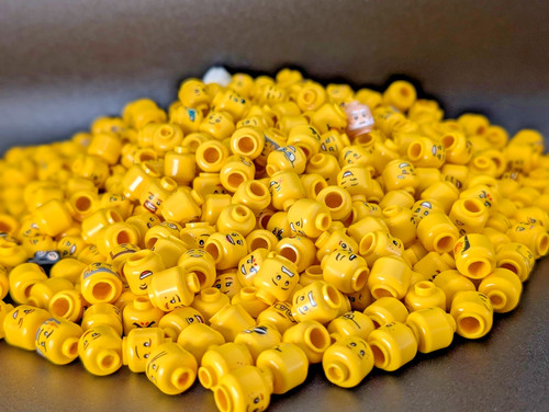 Lego 20x minifigur kopf - minifigur,