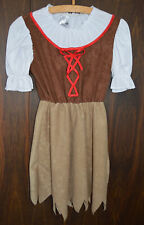 Indianerkleid Gr. 140 Mädchenkleid Fasching Trachtenkleid Kostüm Karneval