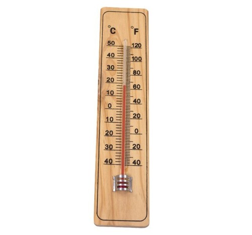Thermometer holz 40 c - holz, -40°