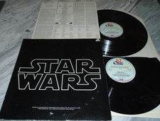 STAR WARS 12" VINYL LP RECORD DOUBLE ALBUM 1977 20TH CENTURY 1ST PRESS BPD 541
