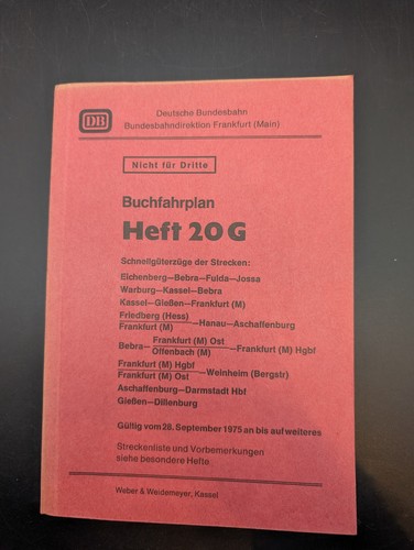 Buch buchfahrplan heft g - 20,