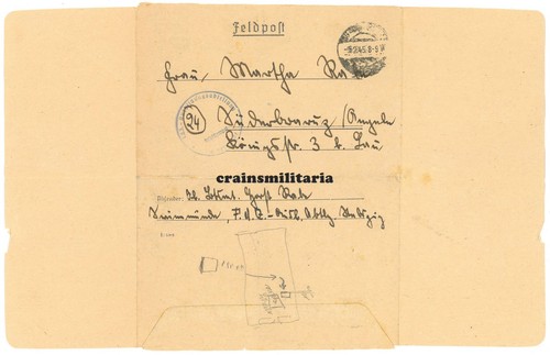 Orig feldpost brief - feldpost,
