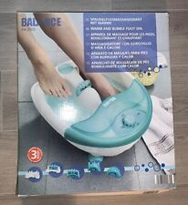 Sprudel Fußmassage Gerät Wärme Balance KH 2002 3 Aufsätze Akkupressur Shiatsu