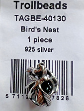 ?NEU! Trollbeads Vogelnest Bird's Nest Bead TAGBE-40130 in OVP 925 Silber