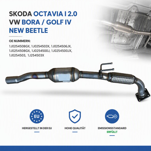 Katalysator kat skoda - skoda, octavia
