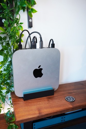 Vertikaler ständer für - ständer, mac