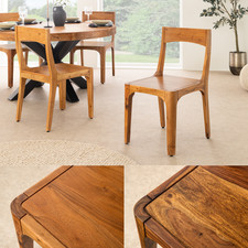 Massiver Stuhl ORGANIC -