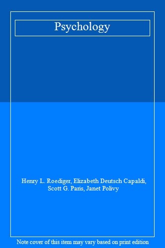 Psychology henry roediger - psychology,henry, l.