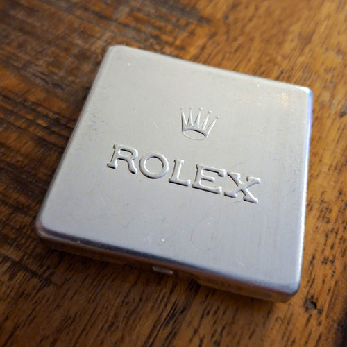 Original rolex metallbox - original,