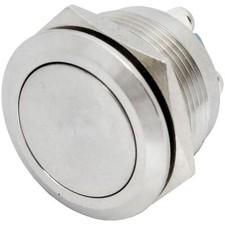 Edelstahl Drucktaster Flach