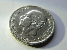 1882 2 Peseten - Alfons XII -