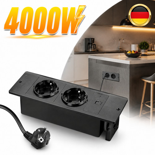 Tischsteckdose usb - usb, &