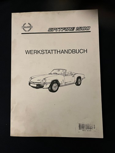Werkstatthanbuch triumph - werkstatthanbuch,