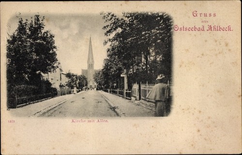 Ostseebad ahlbeck - ak,