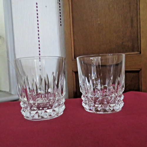 Whiskygläser aus kristall - aus,