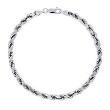 10k Weiss Gold 4mm