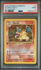 GLURAK-HOLO 1ST EDITION PSA 9