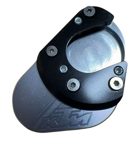 Cnc aluminium kickstand - aluminium, shoe