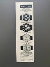 Breitling Toptime Navitimer Copilot Chronomat 1968 Vintage Ad Werbung Reklame