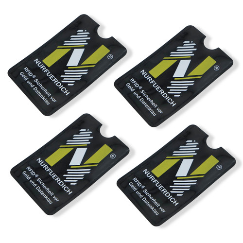 Rfid kreditkarten - 4x,