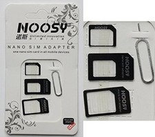 Noosy schwarz in1 nano - schwarz,