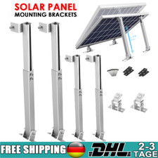 1/2/4/8x PV Solar Modul Halter Wand Dach Boden Balkonkraftwerk Balkongeländer