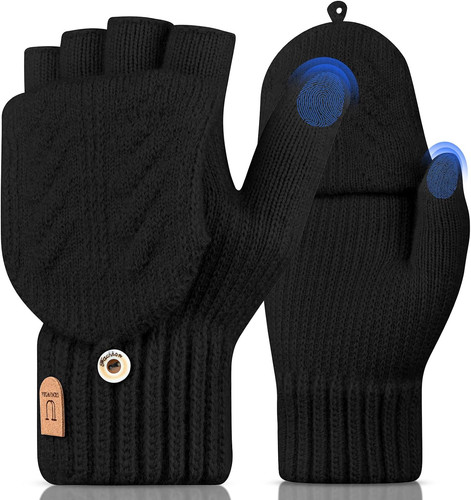 Fingerlose handschuhe thermo - fingerlose,