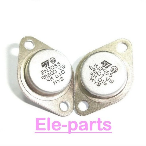 Pair 2n3055 mj2955 5 - mj2955, (5