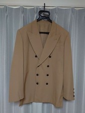 Jean Paul Gaultier Beige Zweireiher Anzug