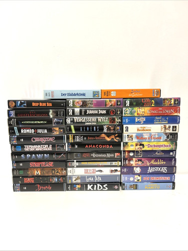 Vhs sammlung - x,